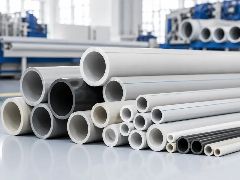 Black PE pipes in multiple diameters for irrigation and drainage