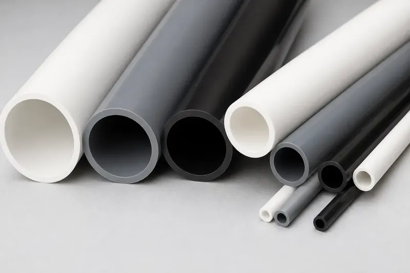 PP round tubes in several diameters for dosing and equipment lines