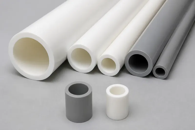 Cut-to-length PP plastic tubes in different diameters